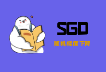 SGD 优化器原理