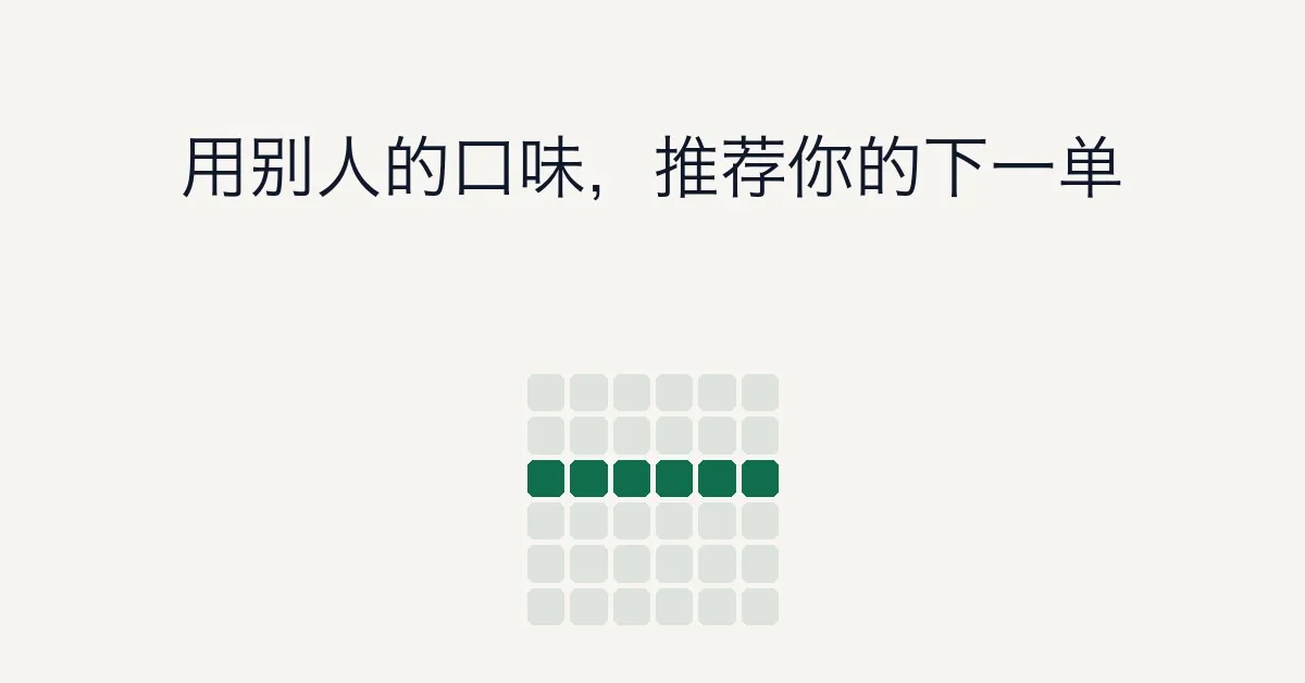 协同过滤（Collaborative Filtering）