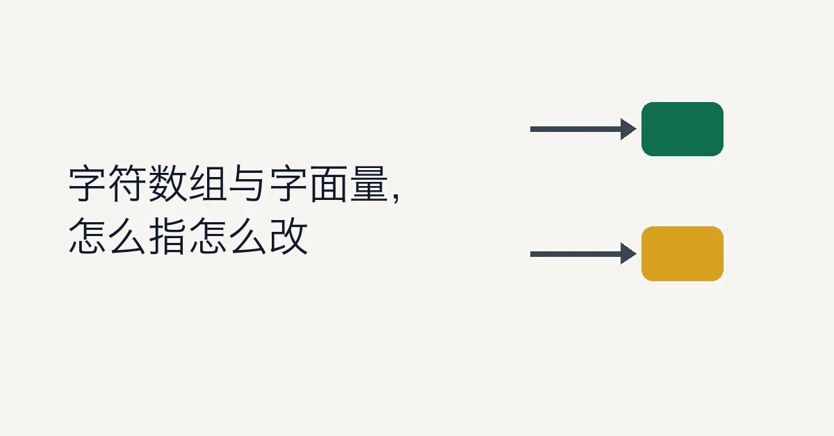 C/C++ 指针和字符串